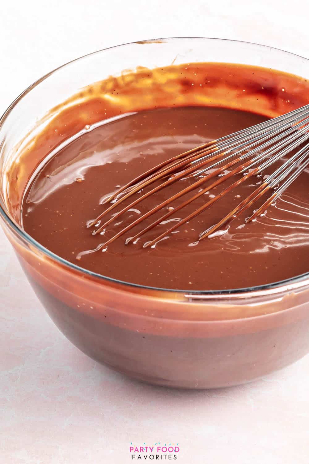 making dairy free chocolate ganache