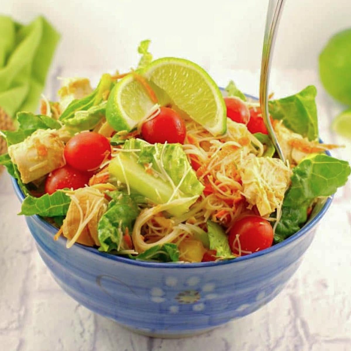 Thai Chicken Noodle Salad Recipe
