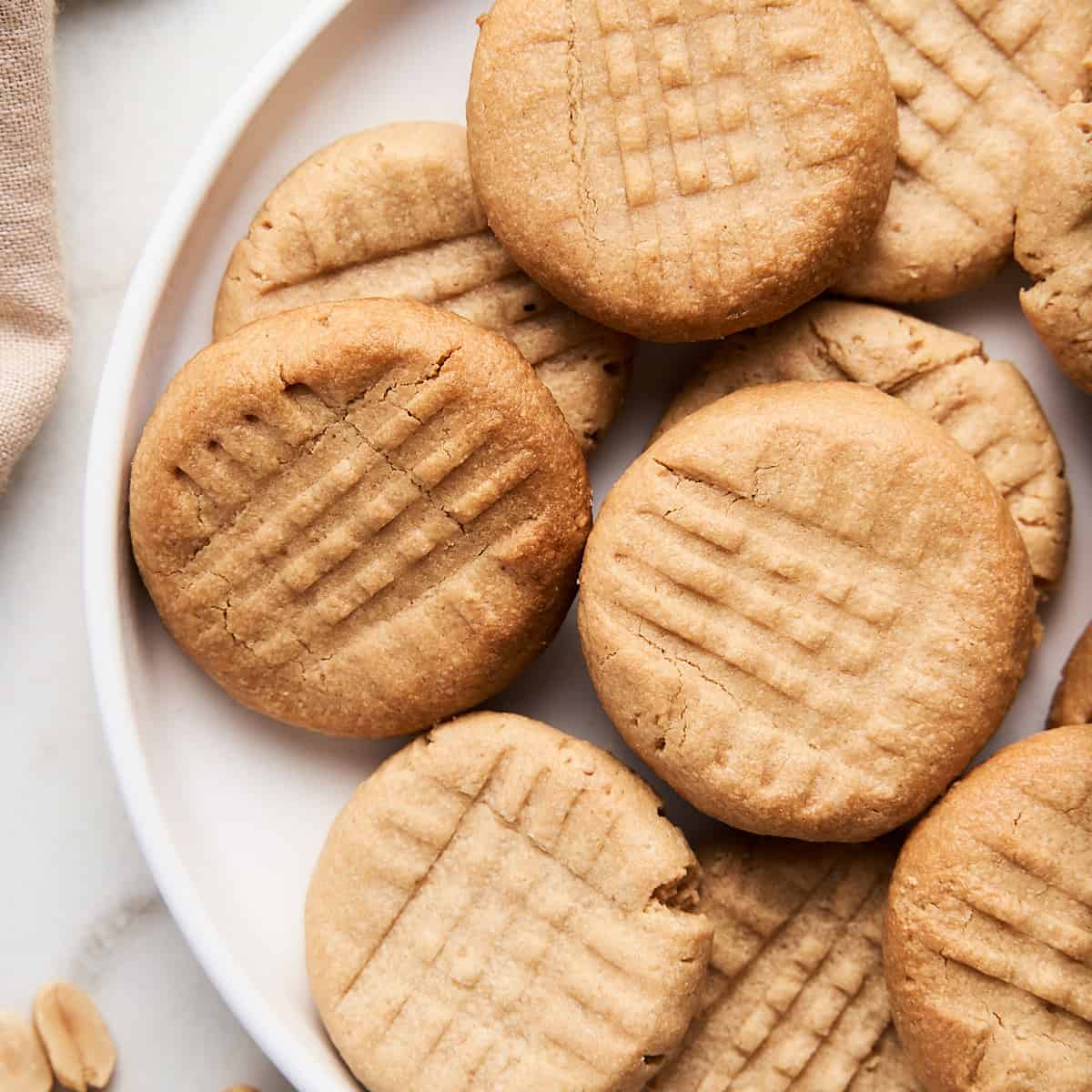 2 Ingredient Peanut Butter Cookies 26