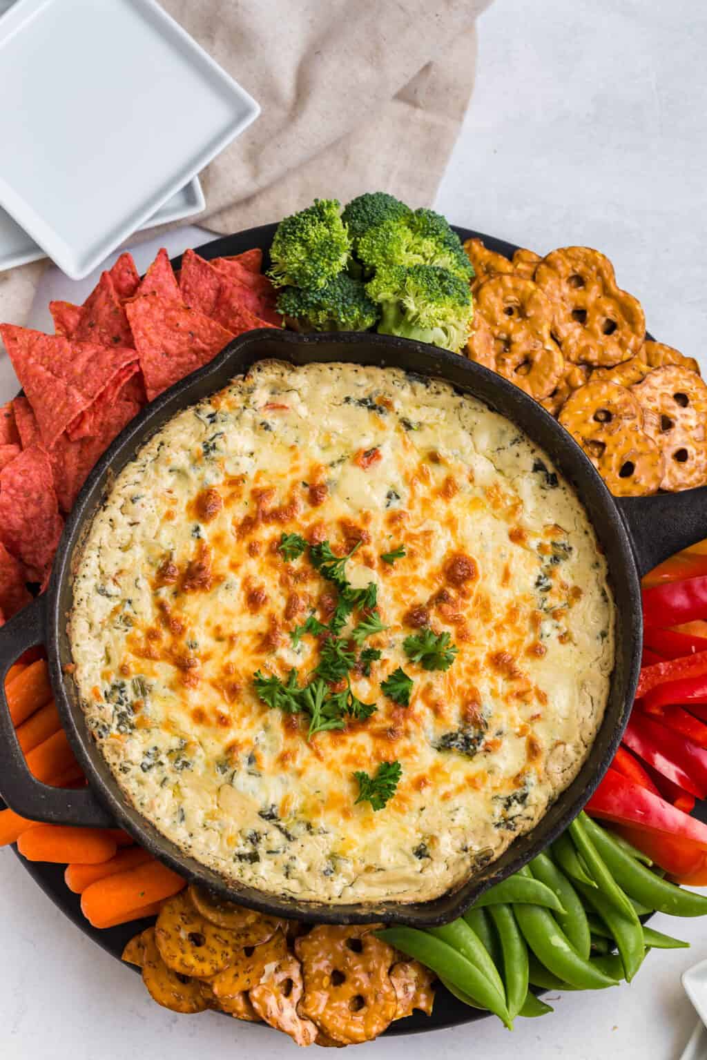 Cheesy Baked Spinach Dip Recipe Party Food Favorites