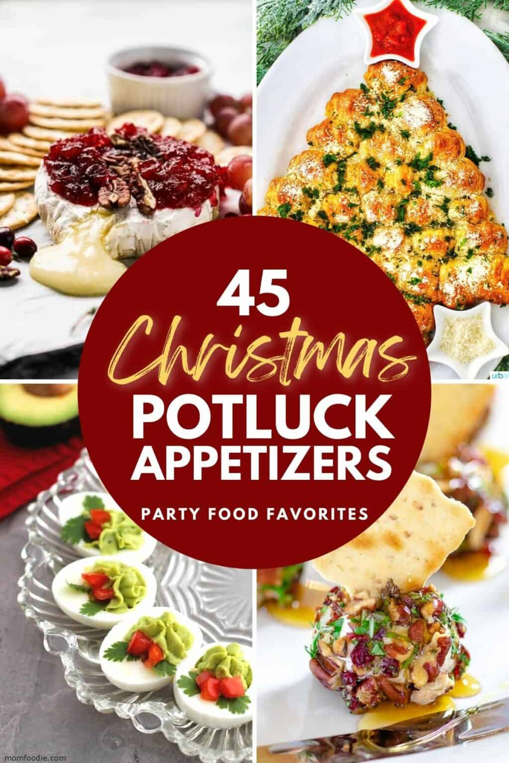 45 Easy Christmas Potluck Appetizers | Party Food Favorites