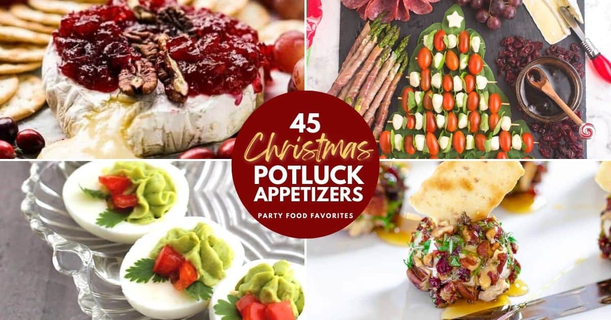 45 Easy Christmas Potluck Appetizers | Party Food Favorites