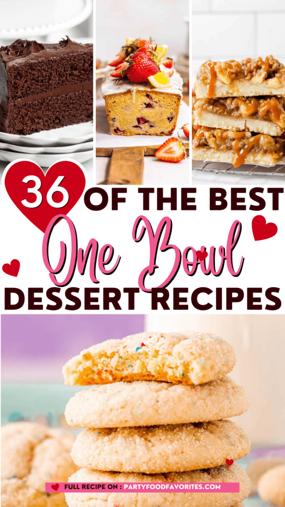 best one bowl dessert recipes