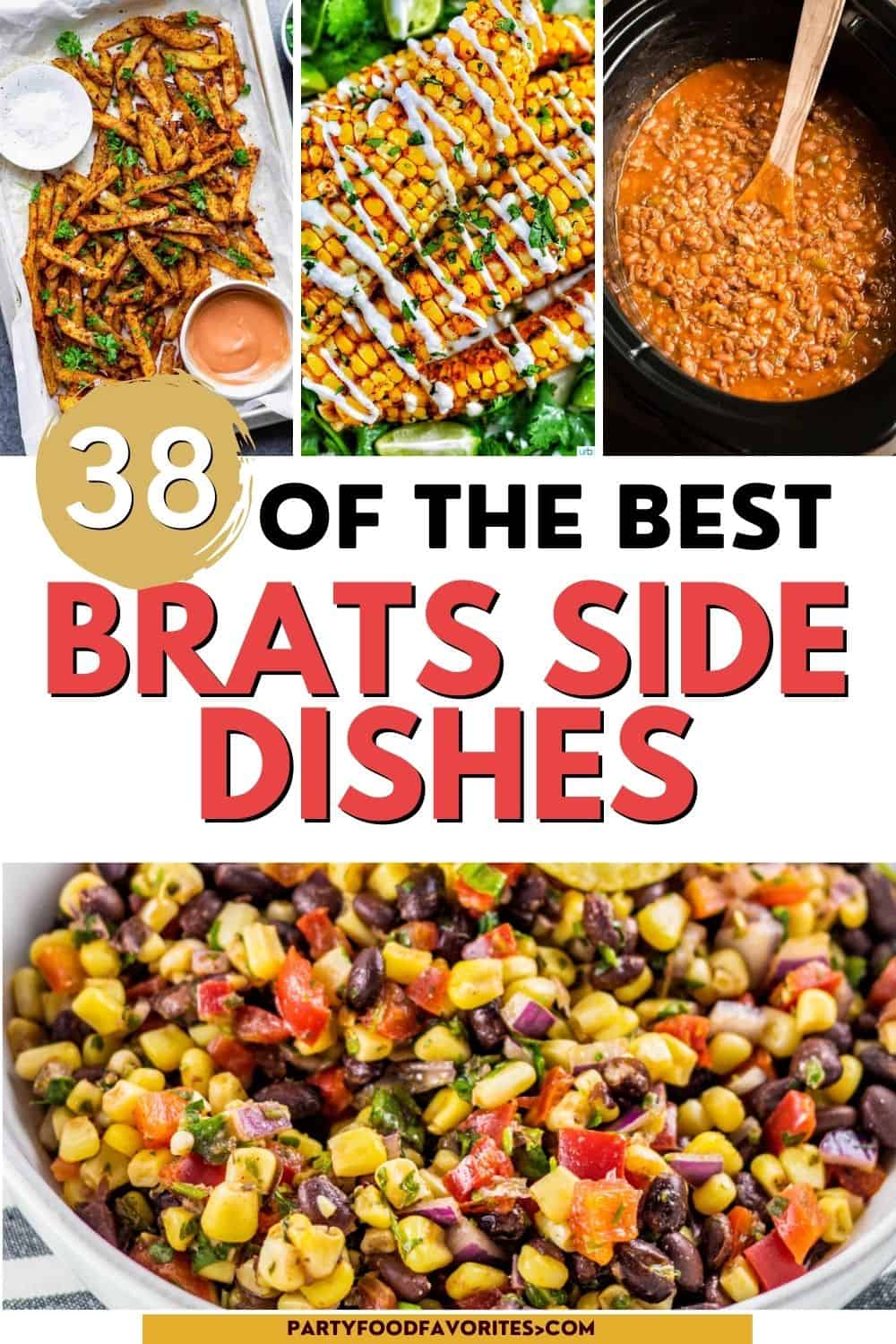 38 Best Sides to Serve with Brats Party Food Favorites