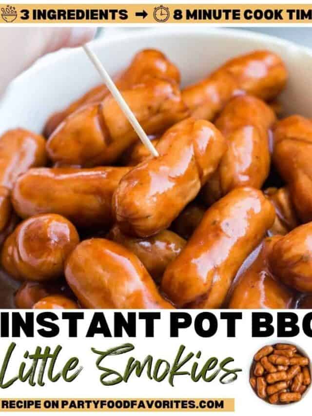 Instant Pot BBQ Little Smokies Party Food Favorites