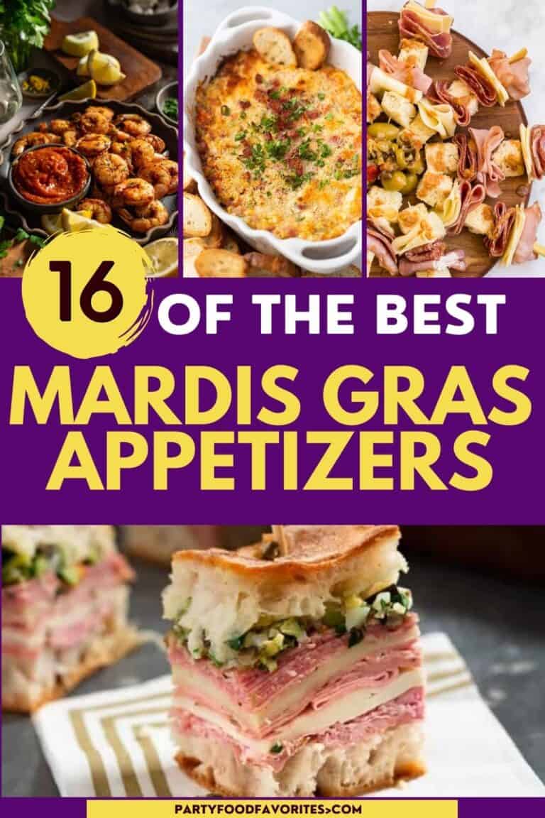 16 Mardis Gras Appetizers for Fat Tuesday