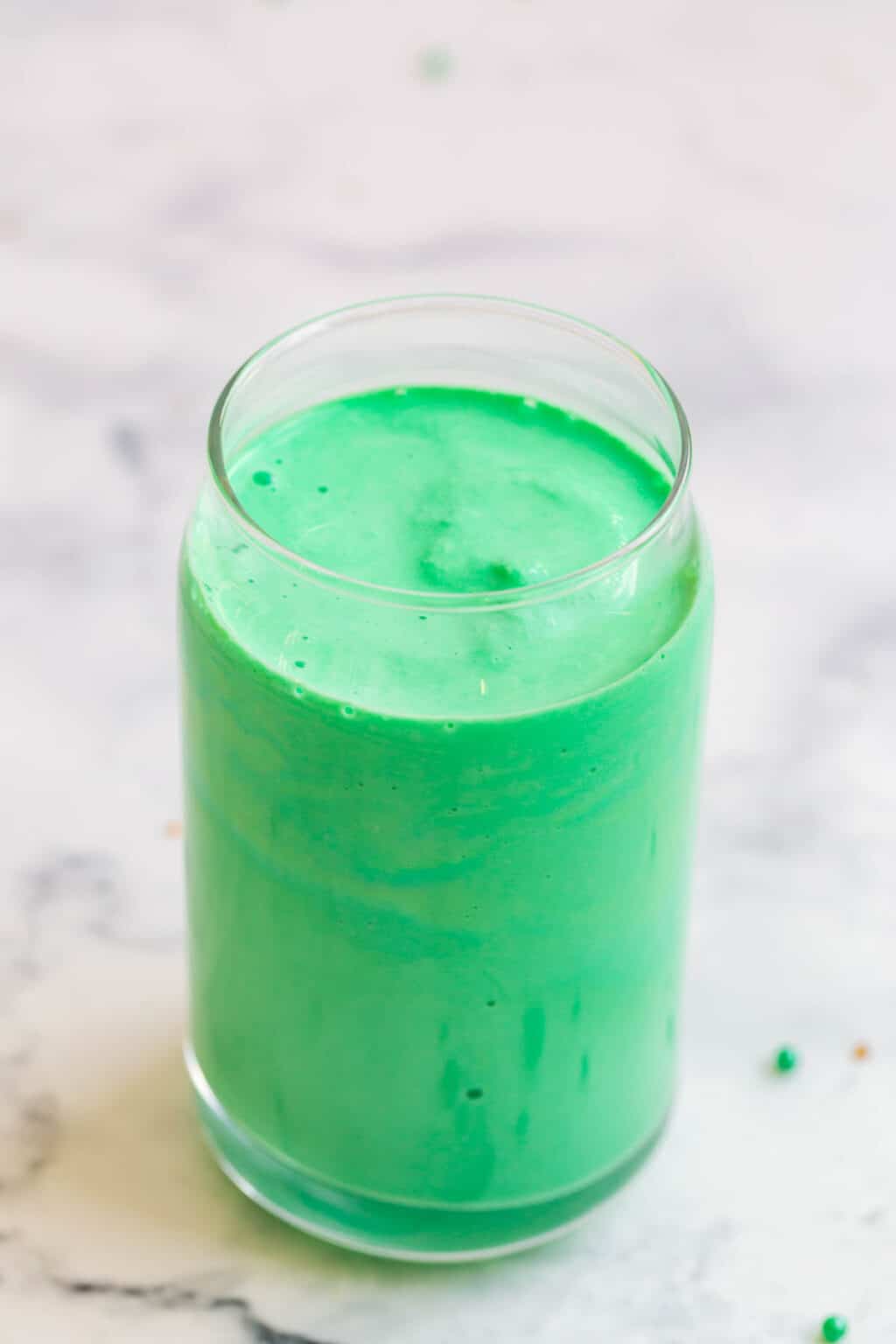 Vanilla Mint Milkshake (Shamrock Shake) Party Food Favorites