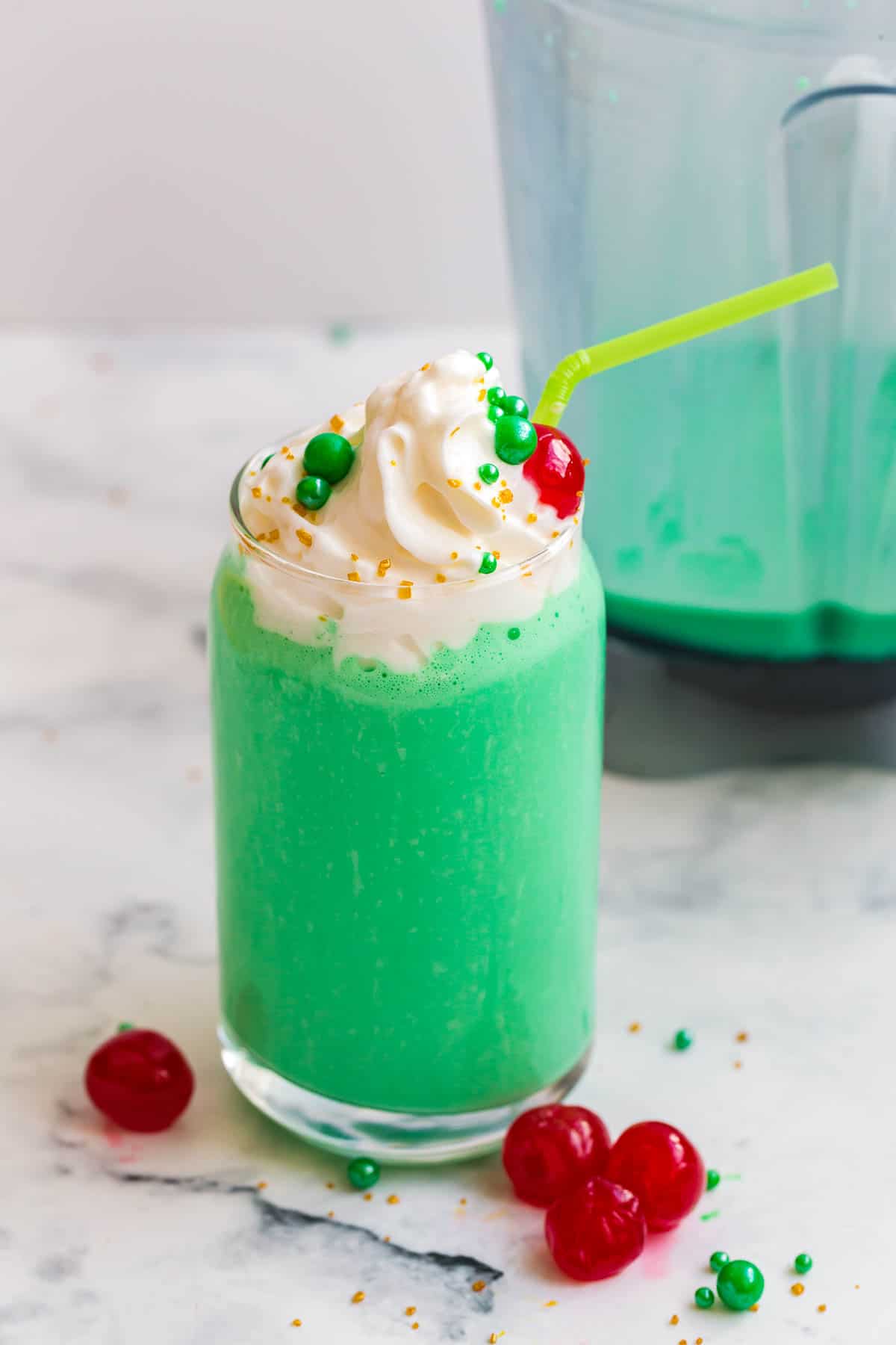 Vanilla Mint Milkshake (Shamrock Shake) | Party Food Favorites