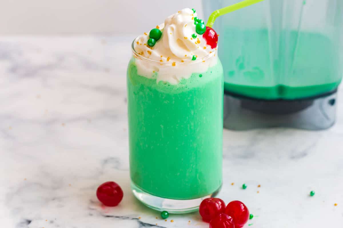 Vanilla Mint Milkshake (shamrock Shake) 