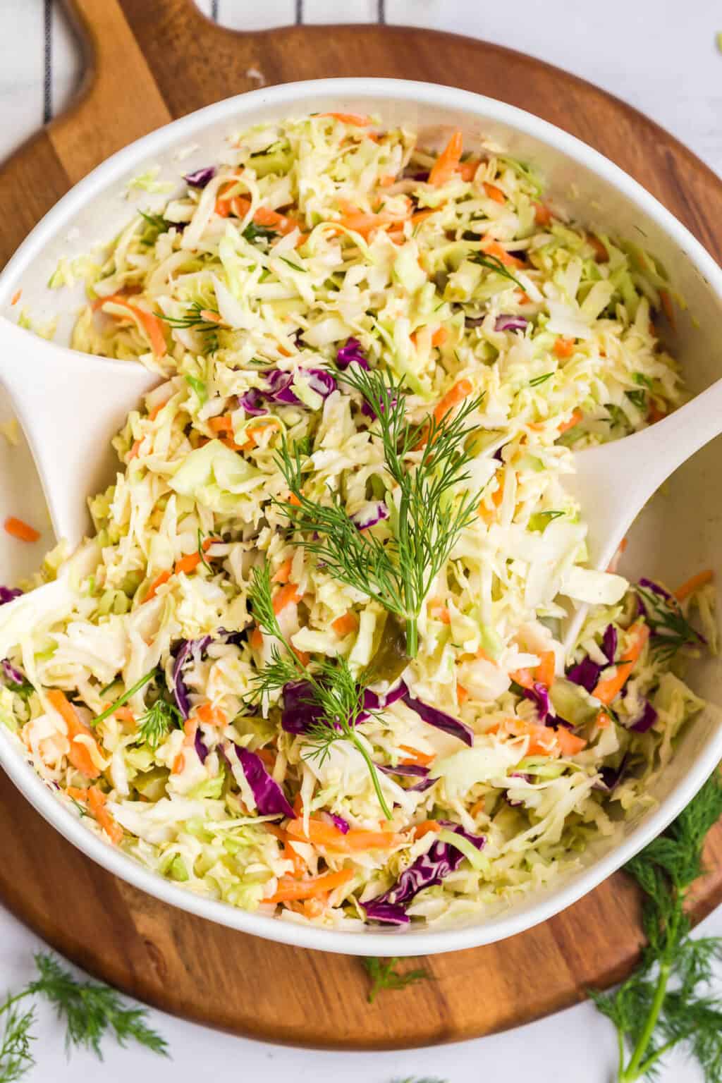 Dill Pickle Coleslaw Party Food Favorites