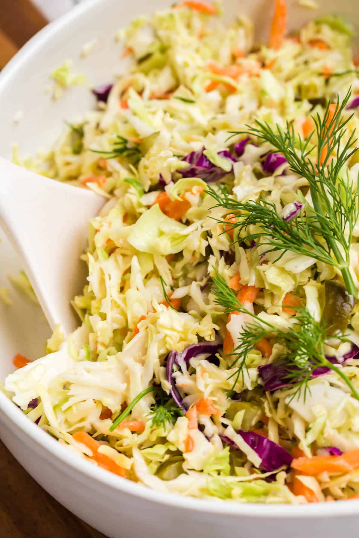 dill pickle coleslaw