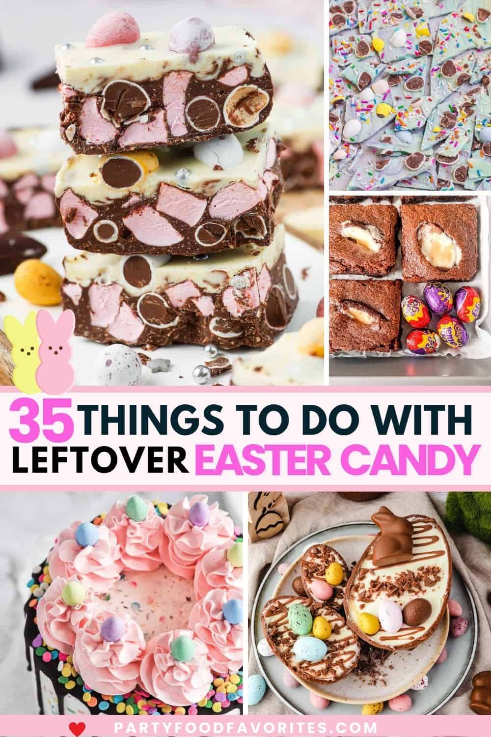 leftover easter candy recipes