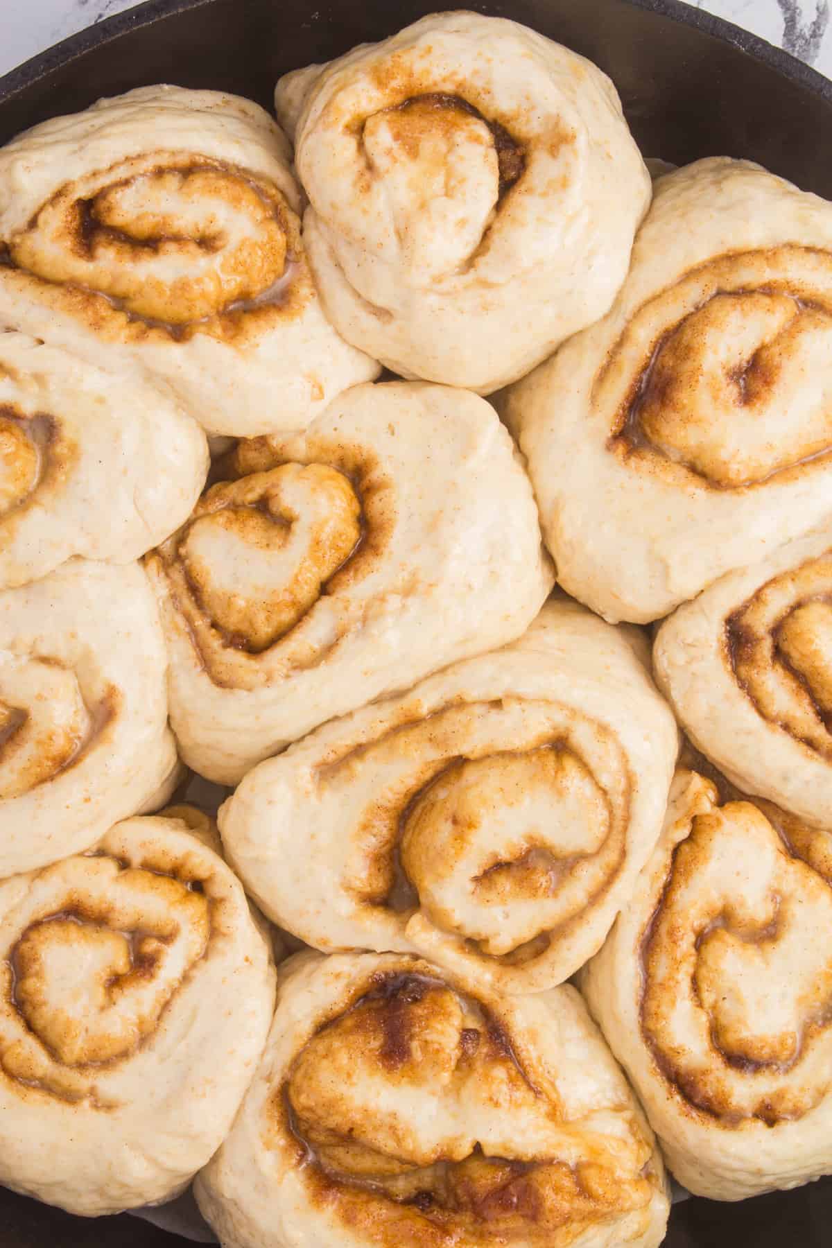 Soft Sourdough Cinnamon Rolls With Cream Cheese Icing | Party Food ...